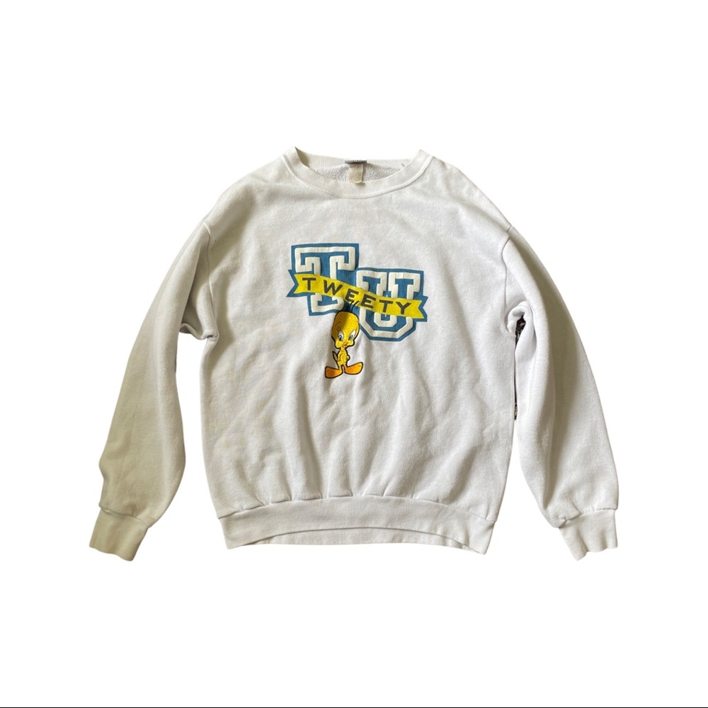Mens vintage looney tunes crewneck